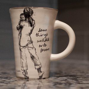 Hallmark mug "Some Things We Hold Onto Forever"